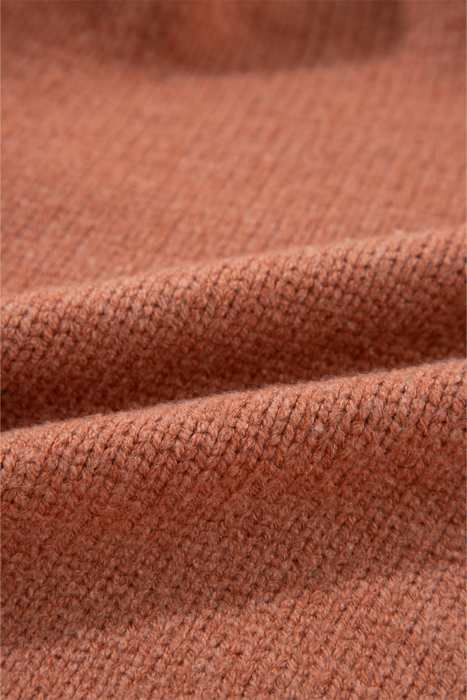 Love Kuza - Rustic Ember Knit Cropped Cardigan