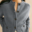  Love Kuza - Misty Charm Button Cardigan
