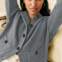  Love Kuza - Misty Charm Button Cardigan