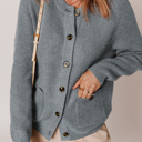  Love Kuza - Misty Charm Button Cardigan