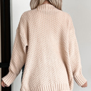  Love Kuza - Cozy Contrast Denim Pocket Cardigan