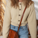  Love Kuza - Buttercream Bliss Button Cardigan