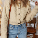  Love Kuza - Buttercream Bliss Button Cardigan