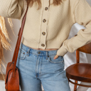  Love Kuza - Buttercream Bliss Button Cardigan