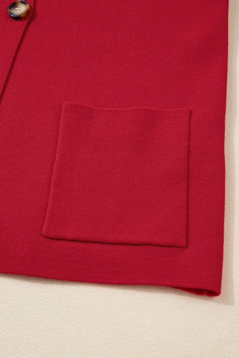 Love Kuza - Scarlet Grace Button Jacket