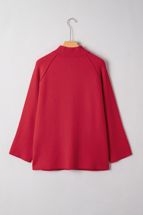 Love Kuza - Scarlet Grace Button Jacket