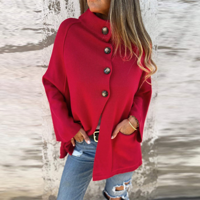 Love Kuza - Scarlet Grace Button Jacket