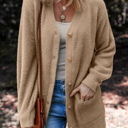  Love Kuza - Mocha Embrace Cozy Cardigan