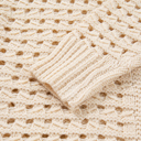  Love Kuza - Soft Breeze Crochet Zip Cardigan