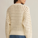  Love Kuza - Soft Breeze Crochet Zip Cardigan