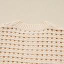  Love Kuza - Soft Breeze Crochet Zip Cardigan