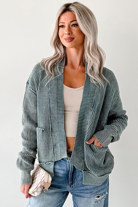Love Kuza - Misty Bay Chenille Cardigan
