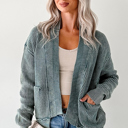  Love Kuza - Misty Bay Chenille Cardigan