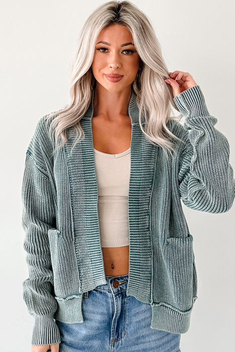 Love Kuza - Misty Bay Chenille Cardigan