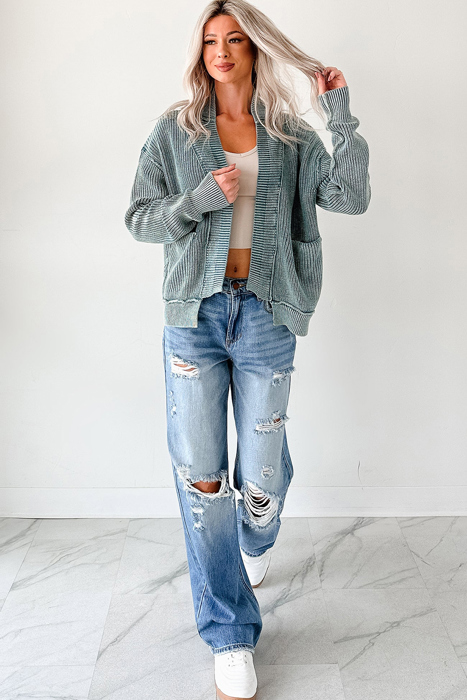 Love Kuza - Misty Bay Chenille Cardigan