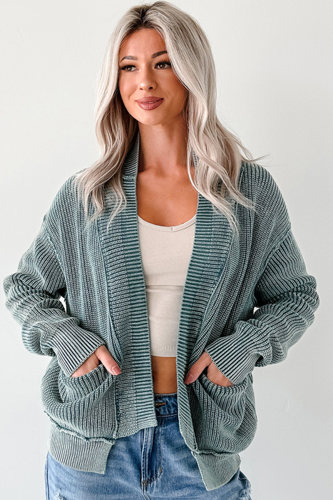 Love Kuza - Misty Bay Chenille Cardigan