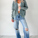  Love Kuza - Misty Bay Chenille Cardigan