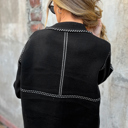  Love Kuza -Parisian Stroll Knit Jacket