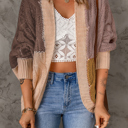  Love Kuza - Rustic Harmony Patchwork Cardigan