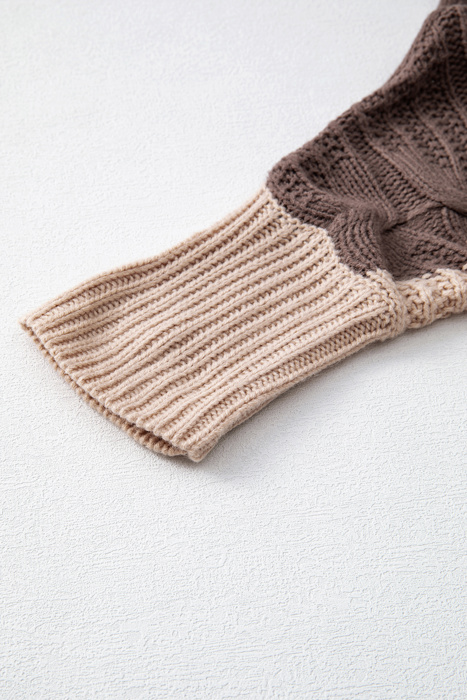 Love Kuza - Rustic Harmony Patchwork Cardigan