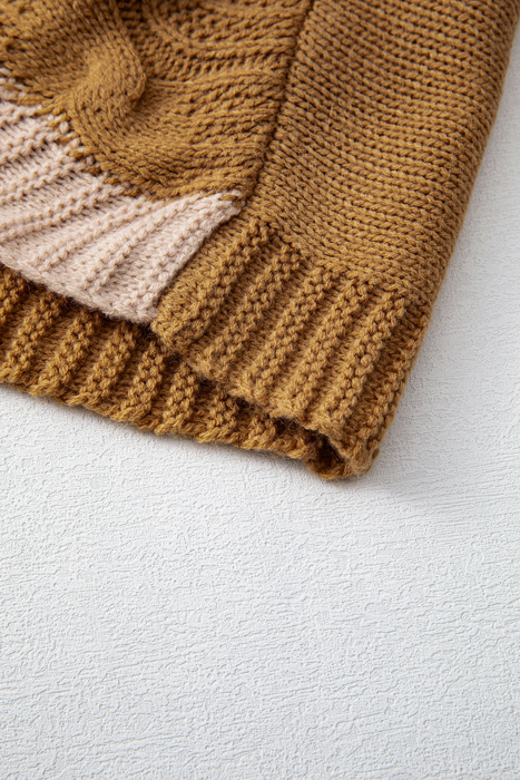 Love Kuza - Rustic Harmony Patchwork Cardigan