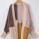  Love Kuza - Rustic Harmony Patchwork Cardigan