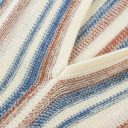  Love Kuza - Coastal Breeze Striped Knit Hoodie