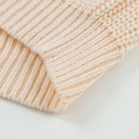  Love Kuza - Diamond Sleeve Pointelle Knit Sweater