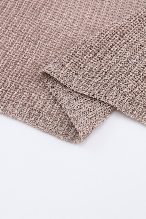 Love Kuza - Cozy Drift Asymmetrical Knit Top