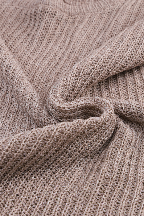 Love Kuza - Cozy Drift Asymmetrical Knit Top