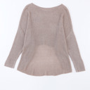  Love Kuza - Cozy Drift Asymmetrical Knit Top