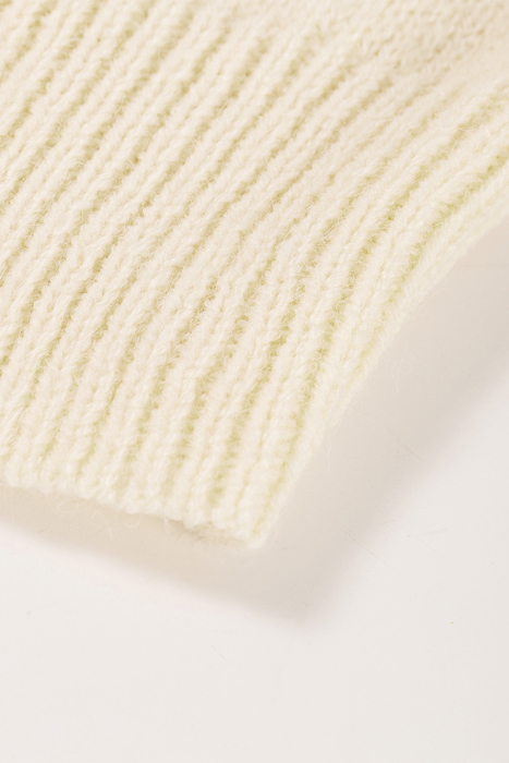 Love Kuza - Rainbow Whisper Lace Knit Sweater