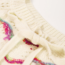  Love Kuza - Rainbow Whisper Lace Knit Sweater