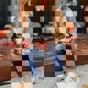  Love Kuza - Maple Mist Colorblock Sweater