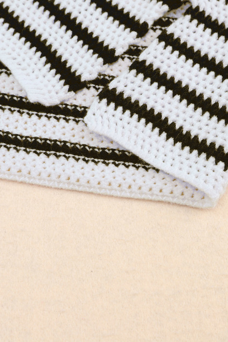 Love Kuza -Metro Pop Stitch Stripe Sweater