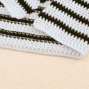  Love Kuza -Metro Pop Stitch Stripe Sweater