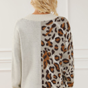 Love Kuza - Wild Grace Contrast Knit Sweater