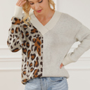  Love Kuza - Wild Grace Contrast Knit Sweater