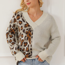  Love Kuza - Wild Grace Contrast Knit Sweater