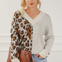  Love Kuza - Wild Grace Contrast Knit Sweater