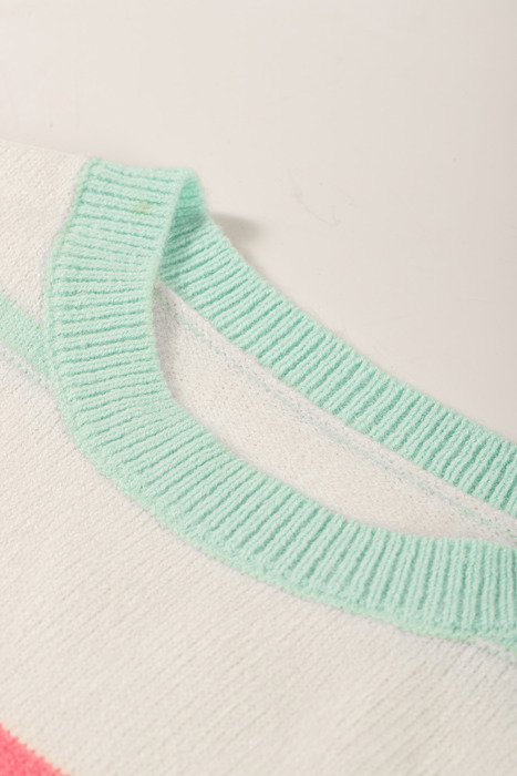 Love Kuza - Candy Cloud Stripe Sweater