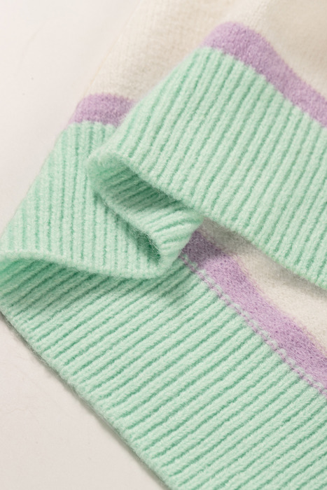 Love Kuza - Candy Cloud Stripe Sweater