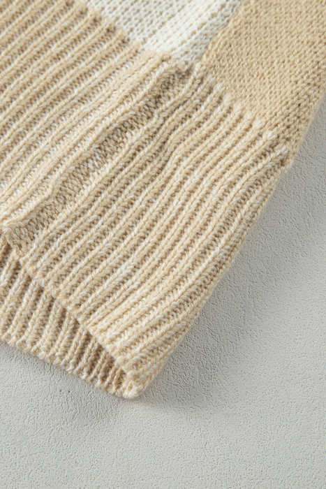 Love Kuza - Cozy Checkerboard Bliss Sweater