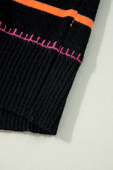 Love Kuza - Midnight Carnival Stripe Sweater