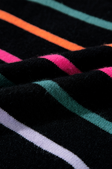 Love Kuza - Midnight Carnival Stripe Sweater