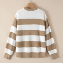  Love Kuza - Honeycomb Haven Striped Sweater