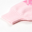  Love Kuza - Frosted Blush Geo Sweater