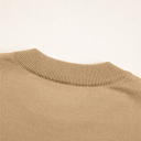  Love Kuza - Caramel Coastline Seam Sweater