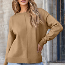  Love Kuza - Caramel Coastline Seam Sweater
