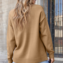  Love Kuza - Caramel Coastline Seam Sweater